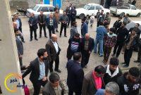 استقبال معنا دار از دکتر دهبای پور در چرام استقبال معنا دار از دکتر دهبای پور در چرام
