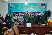 تجلیل از اصحاب رسانه فعال لنده با تأکید فرمانده بسیج بر رسالت مطالبه‌گری و پرهیز از نگاه حزبی