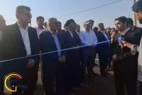 افتتاح پروژه آسفالت روستای گردکوچک